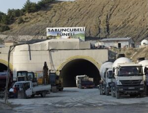 Sabuncubeli Tüneli’nde ışığa 264 metre kaldı
