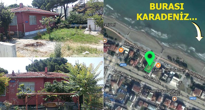 Milli Emlak Samsun Atakum’da Hazine Arsası satıyor