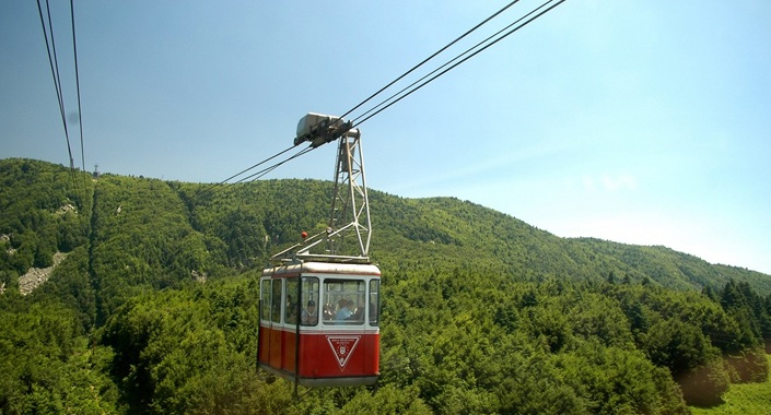 Karadeniz’in en uzun teleferik hattı Trabzon’da hizmete girdi