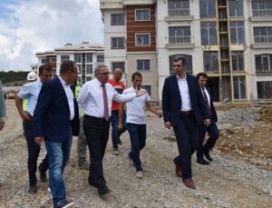 TOKİ Başkanı Turan, Kocaeli projelerini yerinde inceledi
