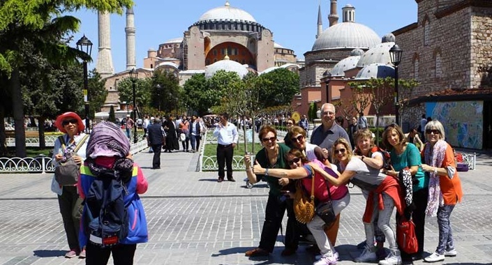 İstanbul’a 7 ayda 6 milyon yabancı turist geldi