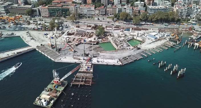 Kabataş Martı Projesi şekillenmeye başladı