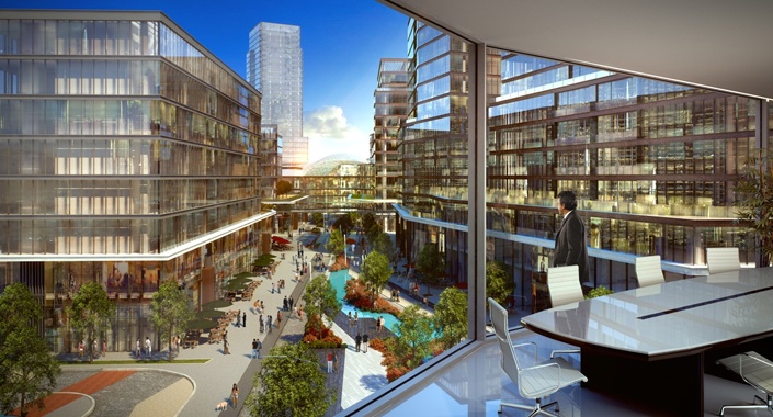 Şirketler yüksek kiralar nedeniyle ofislerini AVM’lere taşıyor