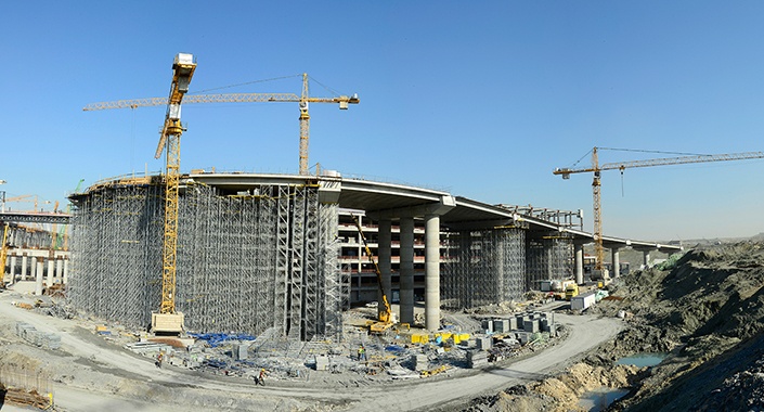 Yeni Havalimanı’na Doka’dan 300 tır kalıp ve iskele