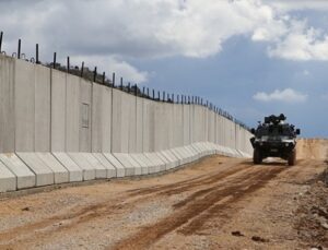 Suriye sınırındaki duvar ay sonunda bitiyor