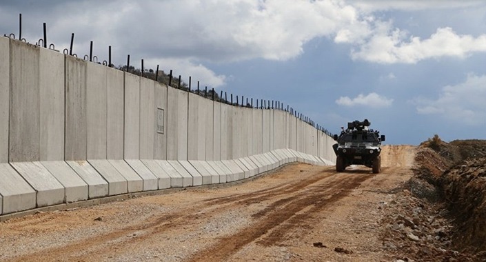 Suriye sınırındaki duvar ay sonunda bitiyor