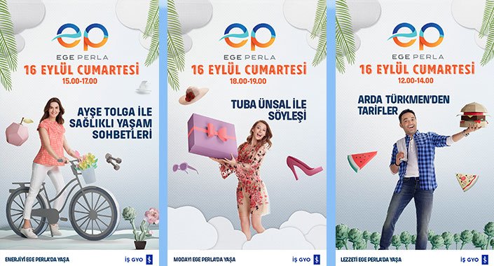 Ege Perla’da dopdolu bir 16 Eylül günü sizi bekliyor