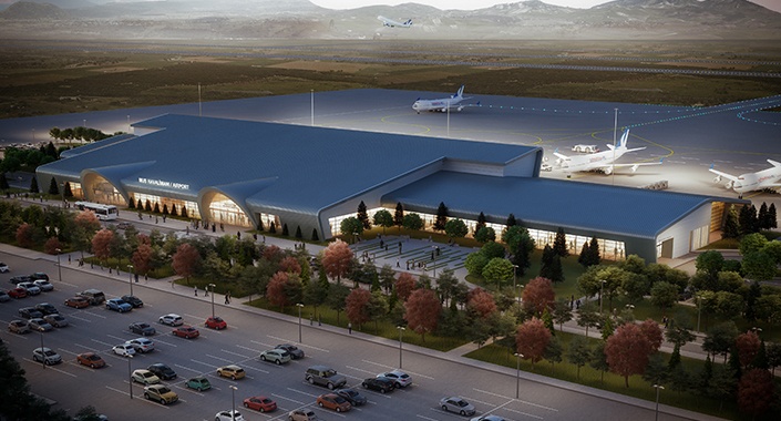 GMW MIMARLIK Tasarımı Muş Havalimanı’nın temeli atıldı