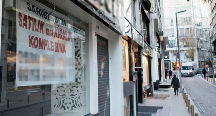 Osmanbey’de her iki dükkandan biri kiralık