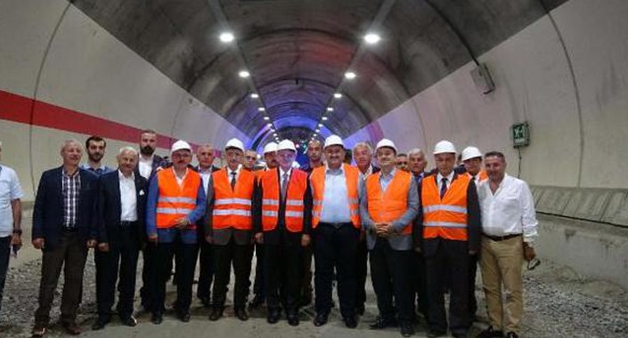 TBMM Başkanı İsmail Kahraman Ovit Tüneli’ni inceledi