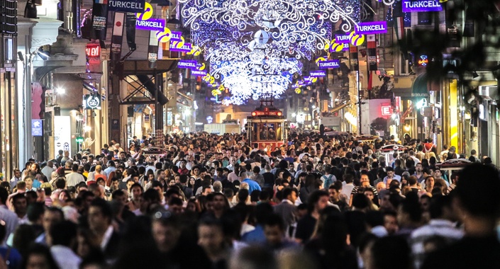 İstanbul, dünyadaki 145 ülkeden daha fazla nüfusa sahip