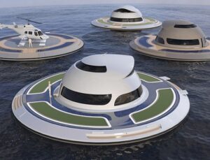 Yüzen daireler 200 bin dolara satılacak