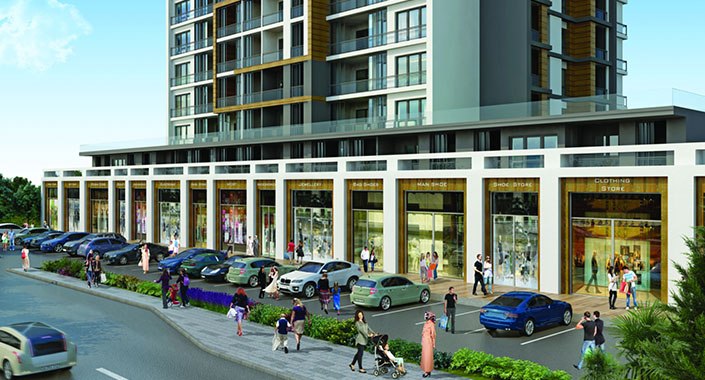 Vadişehir’in cadde dükkanları ihale ile satışa çıkıyor