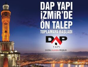 DAP Yapı İzmir fiyatları 199 bin TL’den başlıyor
