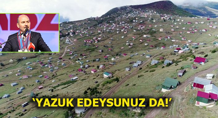 Soylu: Kaçak yapılaşmadan kurtulmak için her şeyi yapıyoruz