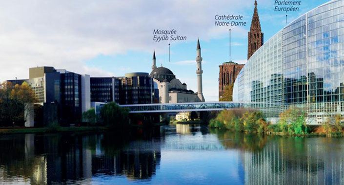 Strazburg’daki Eyüp Sultan Camisi Osmanlı tarzında yükselecek