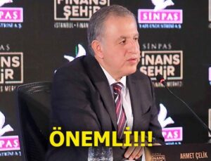 Ahmet Çelik’ten önemli Sinpaş marka açıklaması!