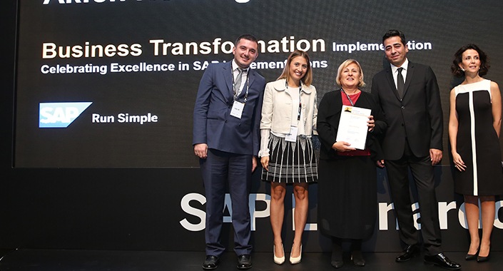 Akfen, Kurumsal Dönüşüm’de Altın Ödül’e layık görüldü