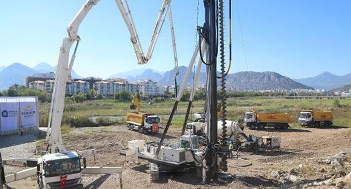 Antalya Boğaçayı Projesi’nde ilk etap çalışmaları başladı