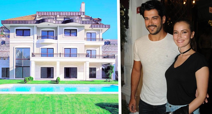 Burak Özçivit ve Fahriye Evcen Beykoz’dan yeni villa aldı