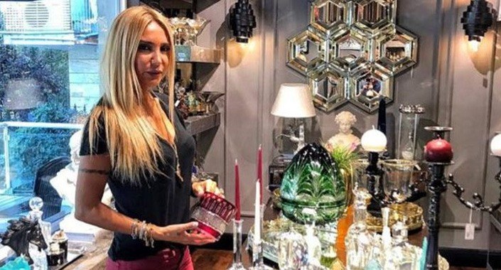 Işıl Reçber yeni villasını 800 bin TL’ye dekore etti