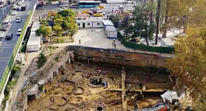 Beşiktaş’taki metro kazısında tarihi değiştirecek keşif