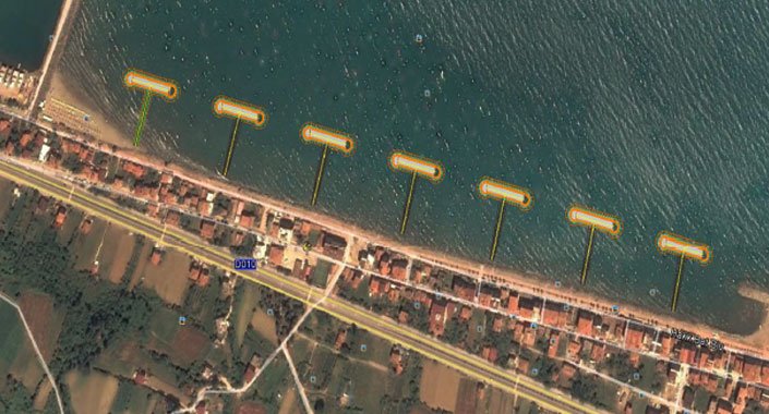 Samsun Yakakent’e 3 milyon TL’lik sahil tahkimatı yapılıyor