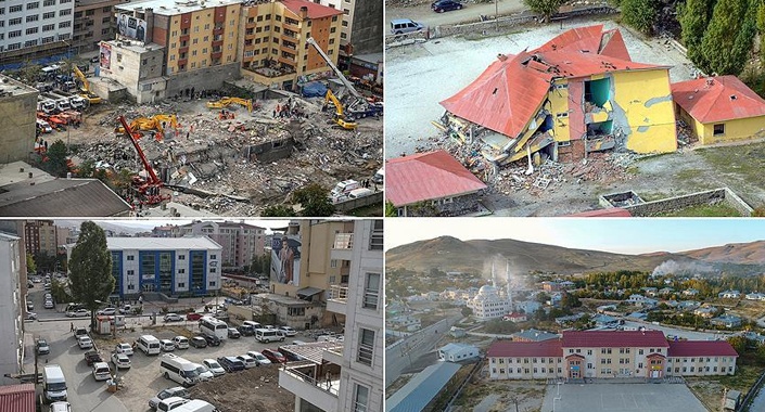 Van depreminin izleri 6 yılda silindi