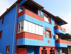 Fanatik Trabzonsporlu’nun bordo-mavi evi