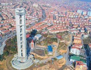 Keçiörenliler ‘Cumhuriyet Kulesi’nin yıkılmasına izin vermedi