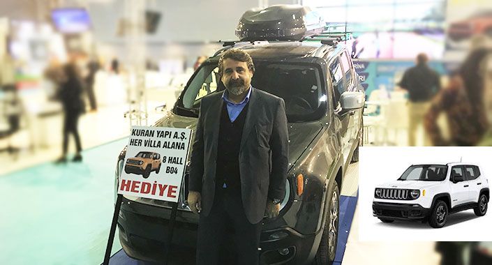 Asrın Konakları’nda villa alana Jeep Renegade hediye