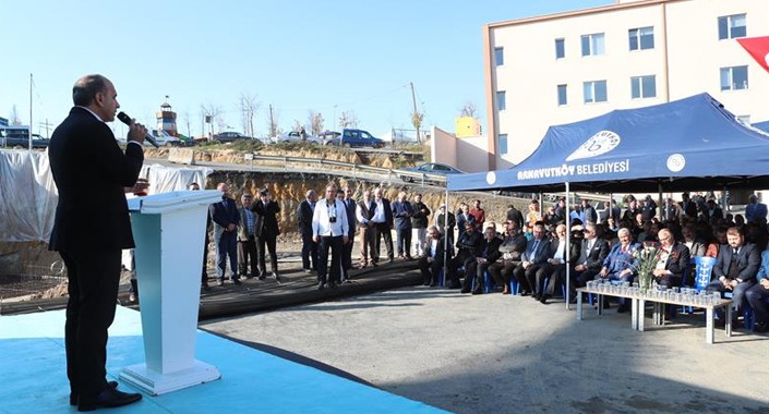 Arnavutköy’de Hacı Cemal Aksoy Camii’nin temeli atıldı