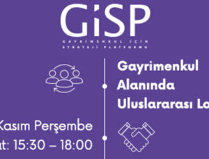 Gayrimenkul İçin Strateji Platformu toplantısı 16 Kasım’da