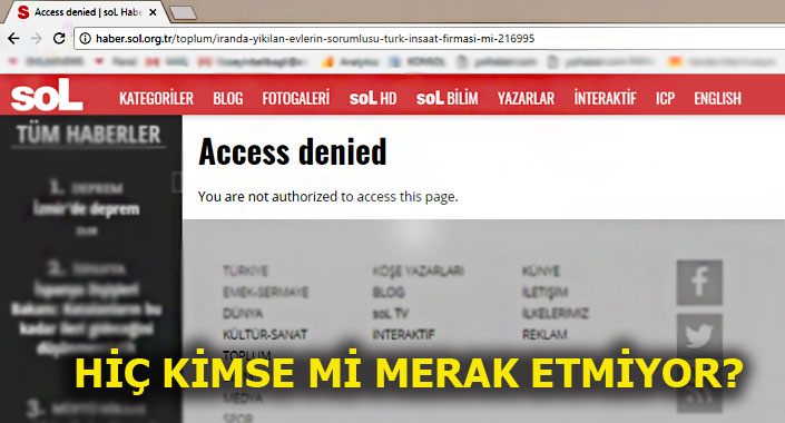 İran’daki deprem Türkiye’de kimi sallıyor?