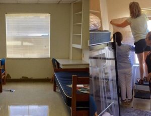 Öğrenci yurdundaki odalarını baştan yarattılar