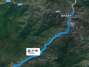 KGM Trabzon, Borçka ile Murgul arasına yol yaptırıyor