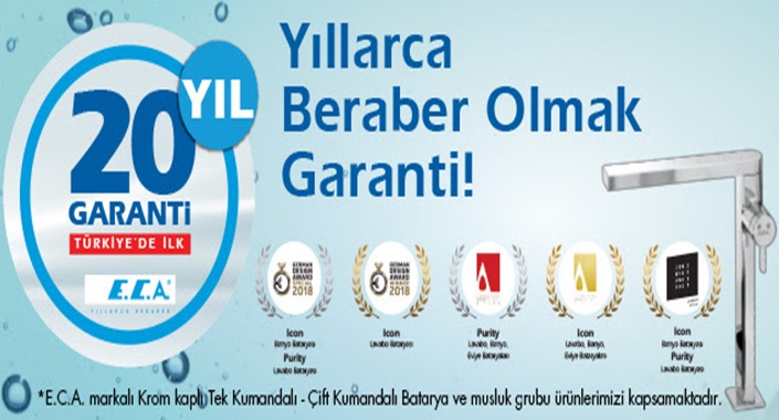 E.C.A. bataryalarındaki garanti süresini 20 yıla çıkardı