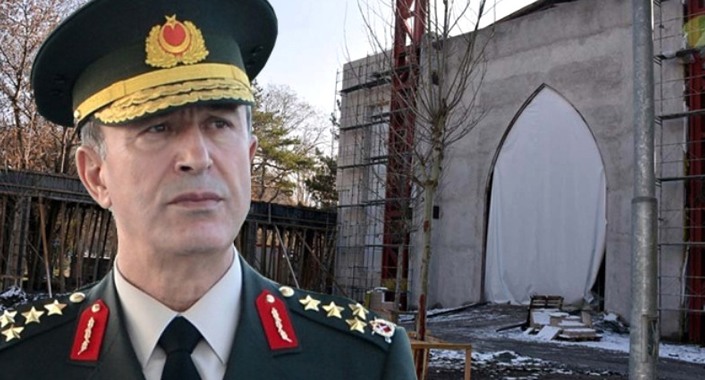 Genelkurmay Başkanı Akar memleketi Kayseri’ye cami yaptırdı
