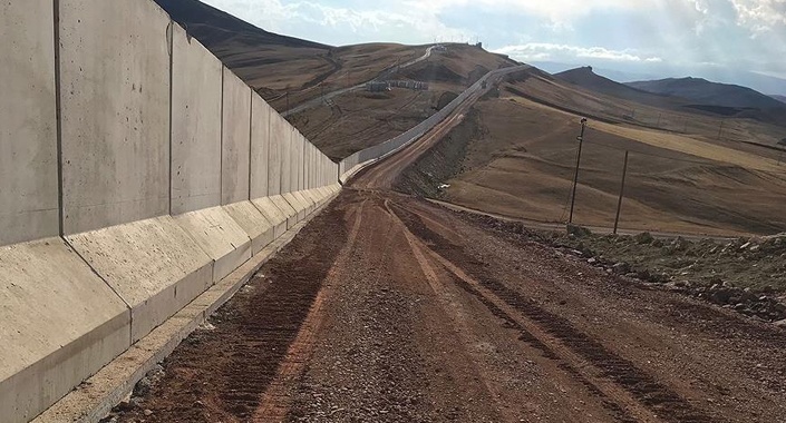 TOKİ, İran sınırındaki duvarın yarısını tamamladı