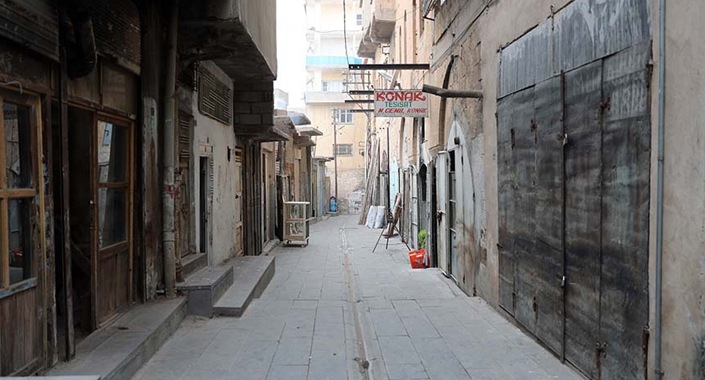 Mardin’de tarihi mekanlarda düzenleme çalışması başladı