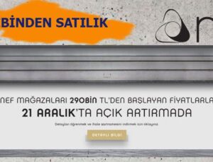 Nef açık artırmada 103 mağazayla 43 ofis satacak