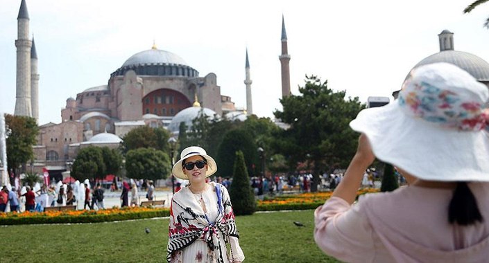 Turistler en çok Antalya ve İstanbul’u tercih etti