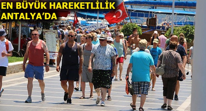 Türkiye’nin en çok turist çeken şehirleri belli oldu