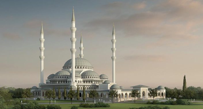 Uludağ Üniversitesine 10 bin kişilik dev cami