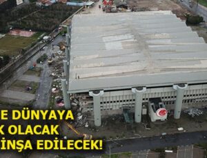 Abdi İpekçi Spor Salonu’nun yıkımı başladı
