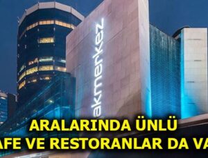 Akmerkez’de projeye aykırı bölümlere yıkım kararı