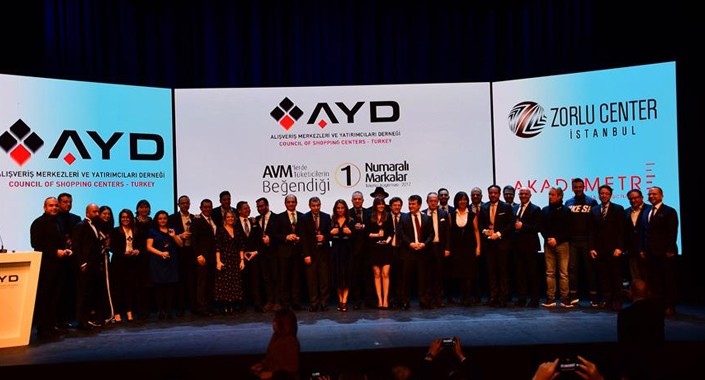 AYD, AVM’lerdeki markaları ödüllendirdi