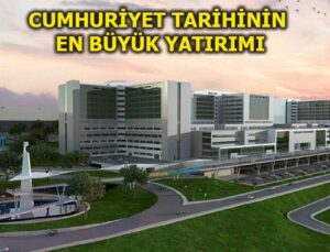 İzmir Bayraklı Entegre Sağlık Kampüsü hızla yükseliyor