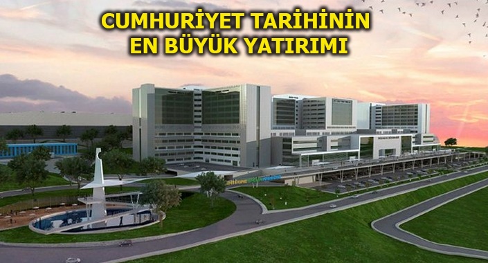 İzmir Bayraklı Entegre Sağlık Kampüsü hızla yükseliyor