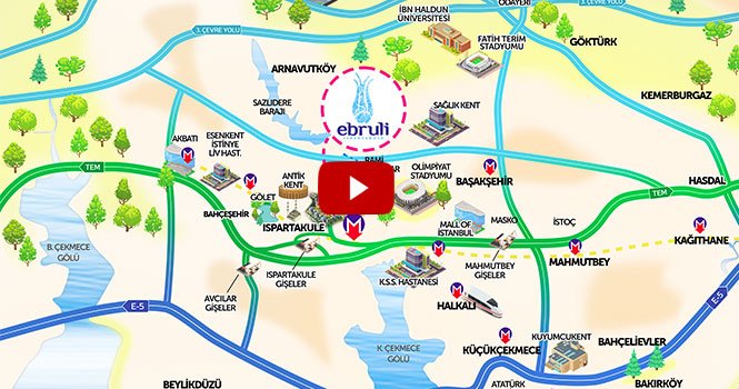 Ebruli Ispartakule 724 konutta 7/24 yaşam konforu sunuyor